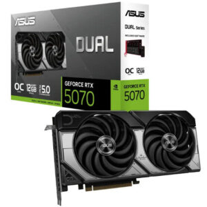 ASUS 華碩 Dual GeForce RTX 5070 顯示卡 12GB GDDR7 OC